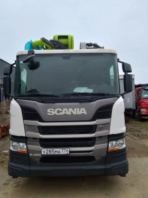 Scania P 8x4 Автобетононасос P 450 8Х4 (Дизельный, 12,7 л, 450 л.с., МТ)