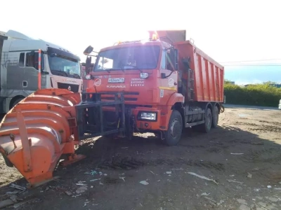 СмолМаш СДК* на шасси КамАЗ 6520 6x4 КДМ СДК-6520( Дизель, 8,9л. 390лс)