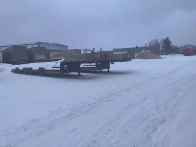 Спецприцеп 9942* Полуприцеп тяжеловоз 3 оси 9942L4 (Раздвижной)