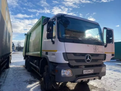 ВКР MB3* на шасси Mercedes-Benz Actros 6x4 Мусоровоз MB3CVK (Дизельный, 11,9 л, 360 л.с., МТ)