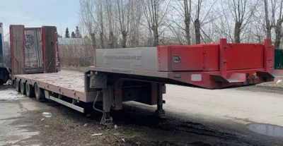 ДЕЛО Техники 9834* Полуприцеп тяжеловоз 4 оси 9834-0000050-05 (Раздвижной)