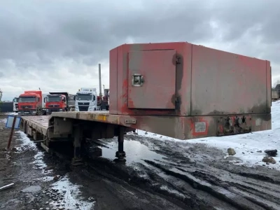ДЕЛО Техники 9833* Полуприцеп тяжеловоз 3 оси 9833-0000050-03 (Раздвижной)