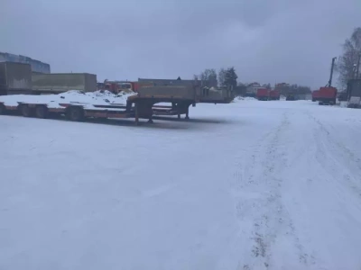 Спецприцеп 9942* Полуприцеп тяжеловоз 3 оси 9942L4 (Раздвижной)