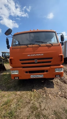 ЗАВОД АСАВТО 3382* на шасси КамАЗ 65115 6x4 Бортовой с КМУ 338216 (Дизельный, 6,7 л, 292 л.с., МТ)