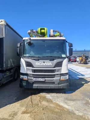 Scania P 10x4 Автобетононасос P450 10х4 (Дизельный, 12,7 л, 450 л.с., МТ)