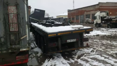 САВ (СпецАвто-Восток) 9318* Полуприцеп тяжеловоз 3 оси 93183RE6 (Не раздвижной)