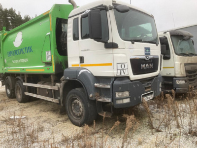 Завод специальной техники GPM* на шасси MAN TGS 6x4 Мусоровоз GPM IV 22H25P (Дизельный, 10,5 л, 360 л.с., МТ)