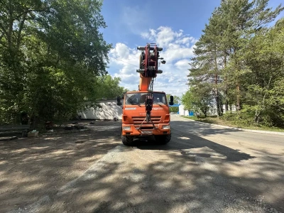 Клинцовский автокрановый завод (КАЗ) КС-55713* на шасси КамАЗ 43118 6x6 Автокран КС-55713-5К-4 (Дизельный, 11,8 л, 301 л.с., МТ)