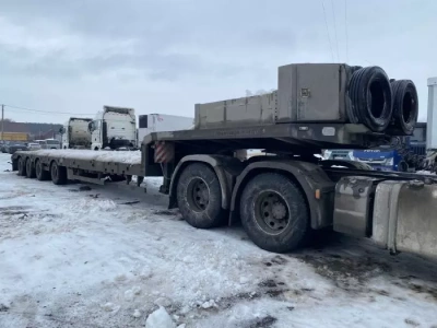 ДЕЛО Техники 9834* Полуприцеп тяжеловоз 4 оси 9834-0000050-05 (Раздвижной)