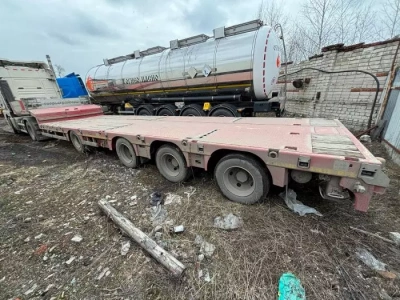 Тверьстроймаш 9939* Полуприцеп тяжеловоз 4 оси 993941-0021 (Раздвижной)