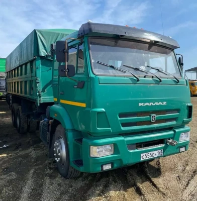 Планета 5529* на шасси КамАЗ 65115 6x4 Зерновоз 552919 (Дизельный, 11,8 л, 300 л.с., МТ)
