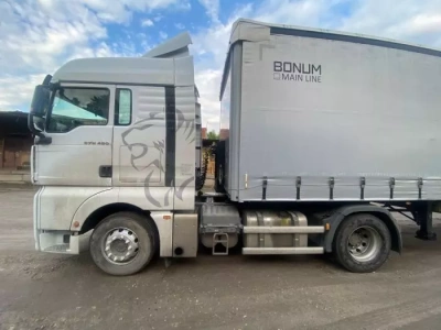 BONUM 9142* Полуприцеп шторный 914296-04 (длина 13,62 м.)