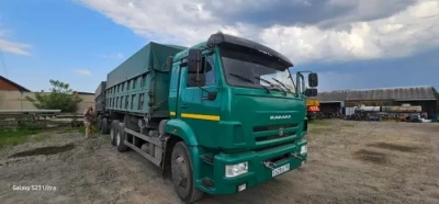 Планета 5529* на шасси КамАЗ 65115 6x4 Зерновоз 552919 (Дизельный, 11,8 л, 300 л.с., МТ)