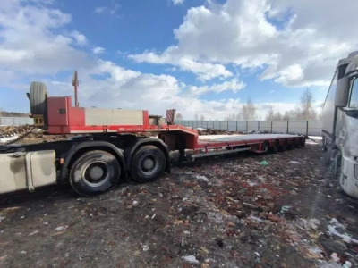 Тверьстроймаш 9939* Полуприцеп тяжеловоз 5 осей 993951-0023 (Раздвижной)