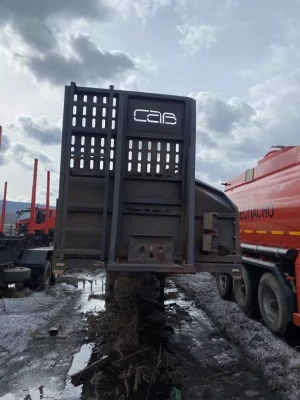 САВ (СпецАвто-Восток) 9318* Полуприцеп тяжеловоз 2 оси 931822-0000090-E30 (Не раздвижной)