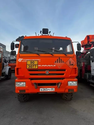 Исмиль 7808* на шасси КамАЗ 43118 6x6 Ломовоз с КМУ 780810 (Дизельный, 11,8 л, 300 л.с., МТ)