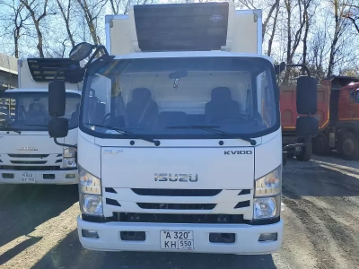 Isuzu ELF 7.5 (NPR) Изотермический/рефрижератор ELF KV100 (Рефрижератор, Дизельный, 3,0 л, 120 л.с., МТ)