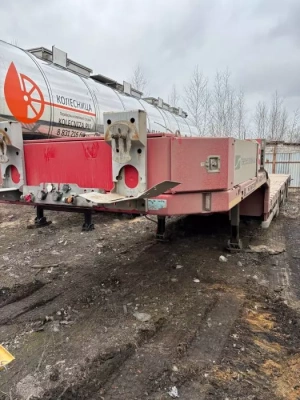 Тверьстроймаш 9939* Полуприцеп тяжеловоз 4 оси 993941-0021 (Раздвижной)
