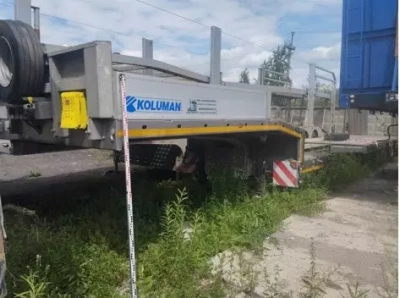 Yalcin Dorse 4DDUZ* Полуприцеп тяжеловоз 4 оси 4DDUZ29 (Раздвижной)